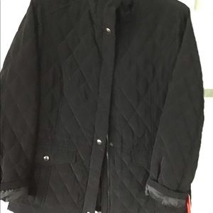 Women’s  Black Quilted Puffer Jacket